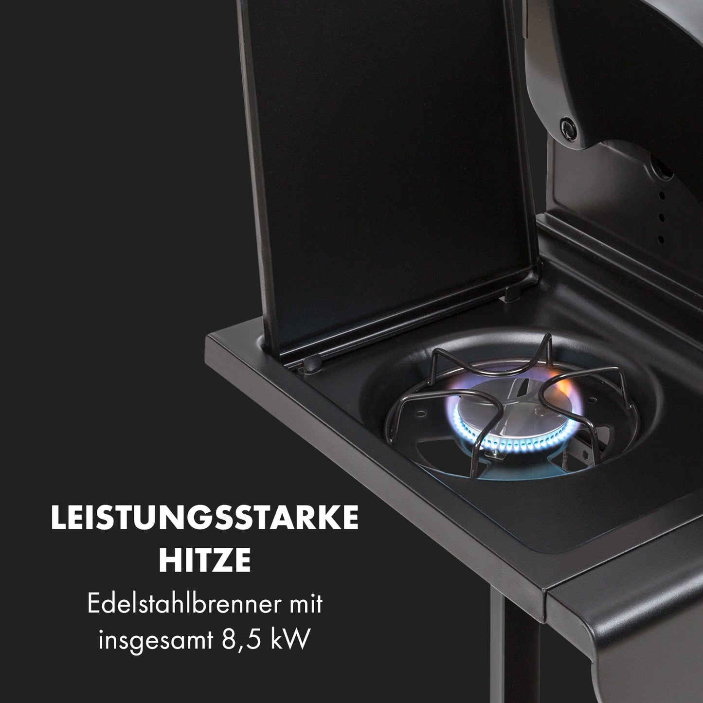 Hot & Hot Gasgrill 8,5kW schwarz