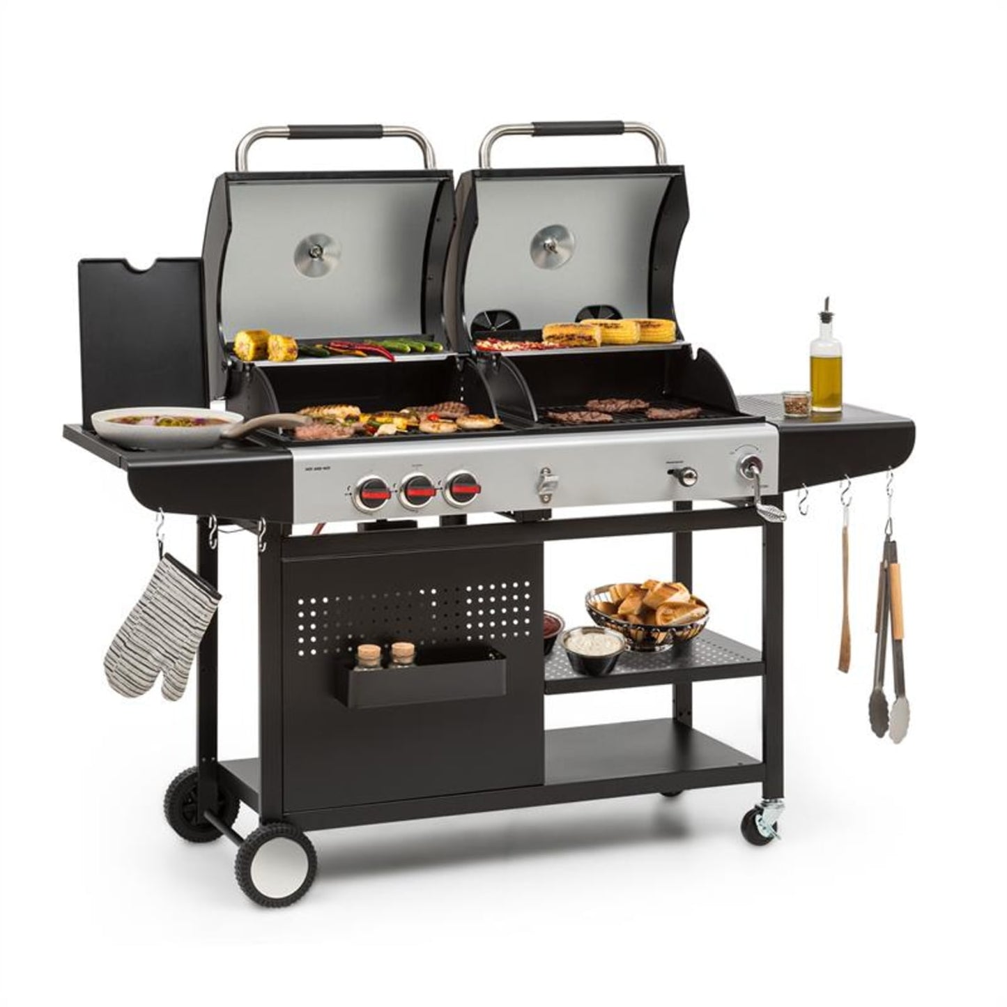 Hot & Hot Gasgrill 8,5kW schwarz