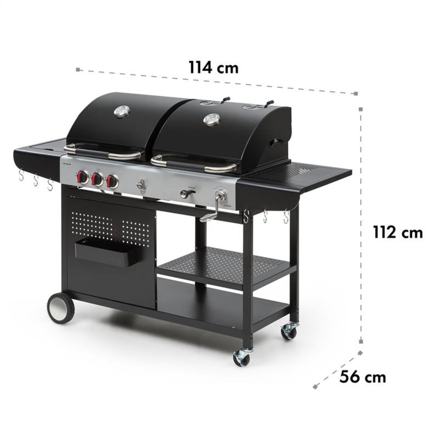 Hot & Hot Gasgrill 8,5kW schwarz