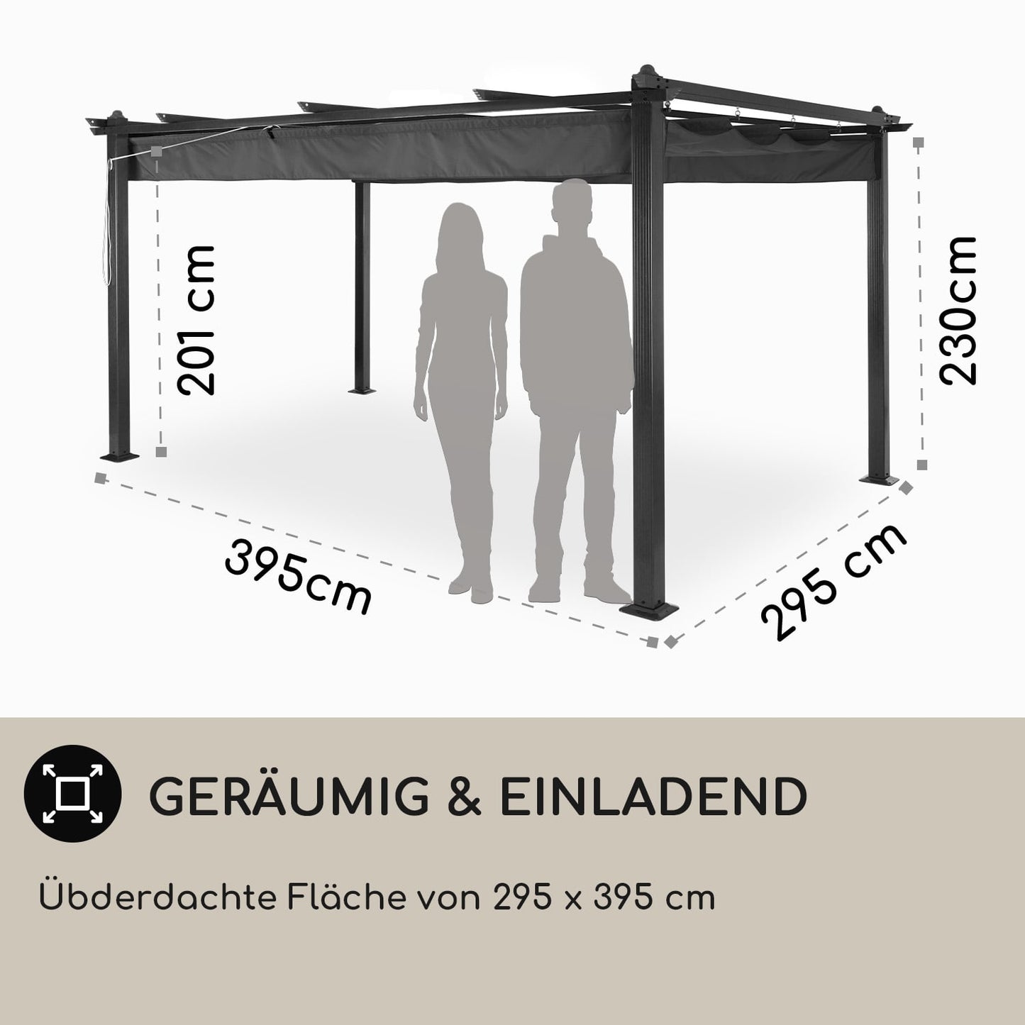 Pantheon 3x4 Pergola