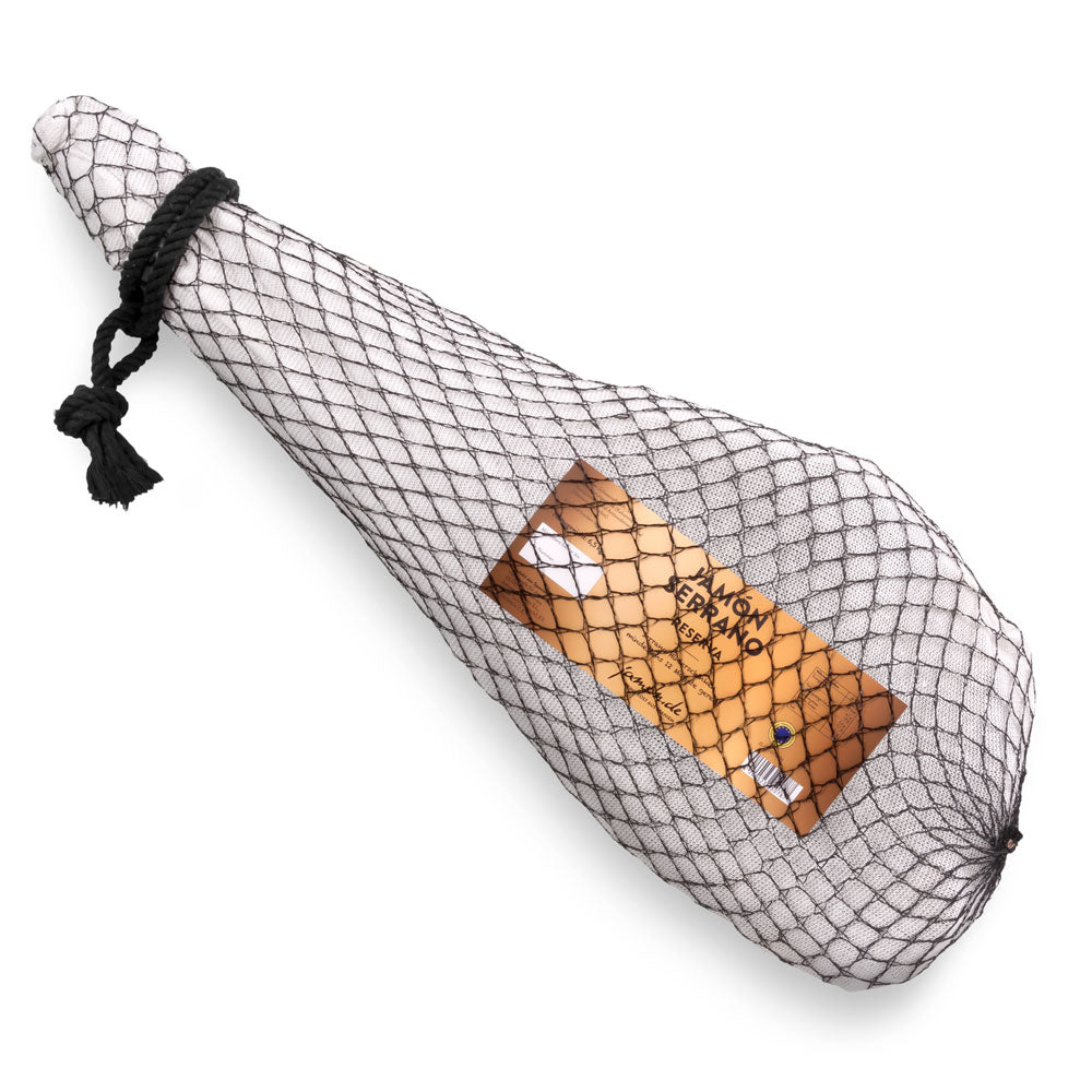 JAMON-BOX NR. 2 - Serrano-Schinken 6,5kg im Geschenkkarton mit Zubehör
