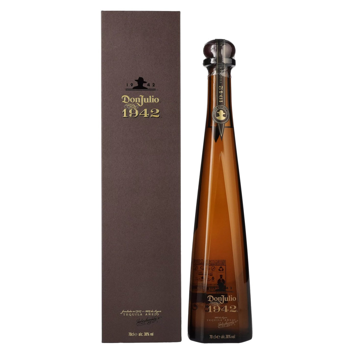 Don Julio 1942 Tequila Añejo 100% Agave 38% Vol. 0,7l in Geschenkbox