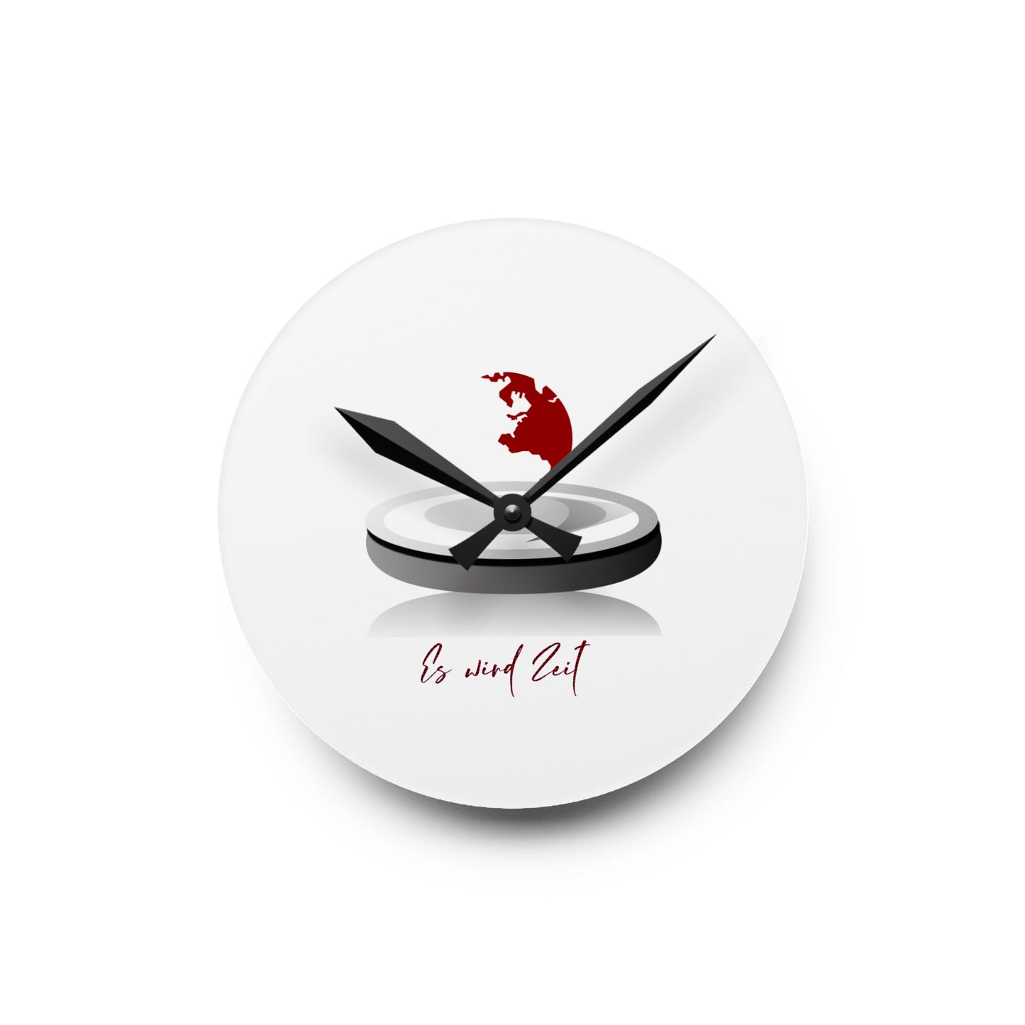 Acryl-Wanduhr zum personalisieren