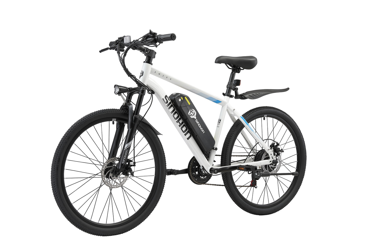 Vélo électrique EM200, moteur 500 W, batterie 48 V 10,4 Ah, 26 pouces