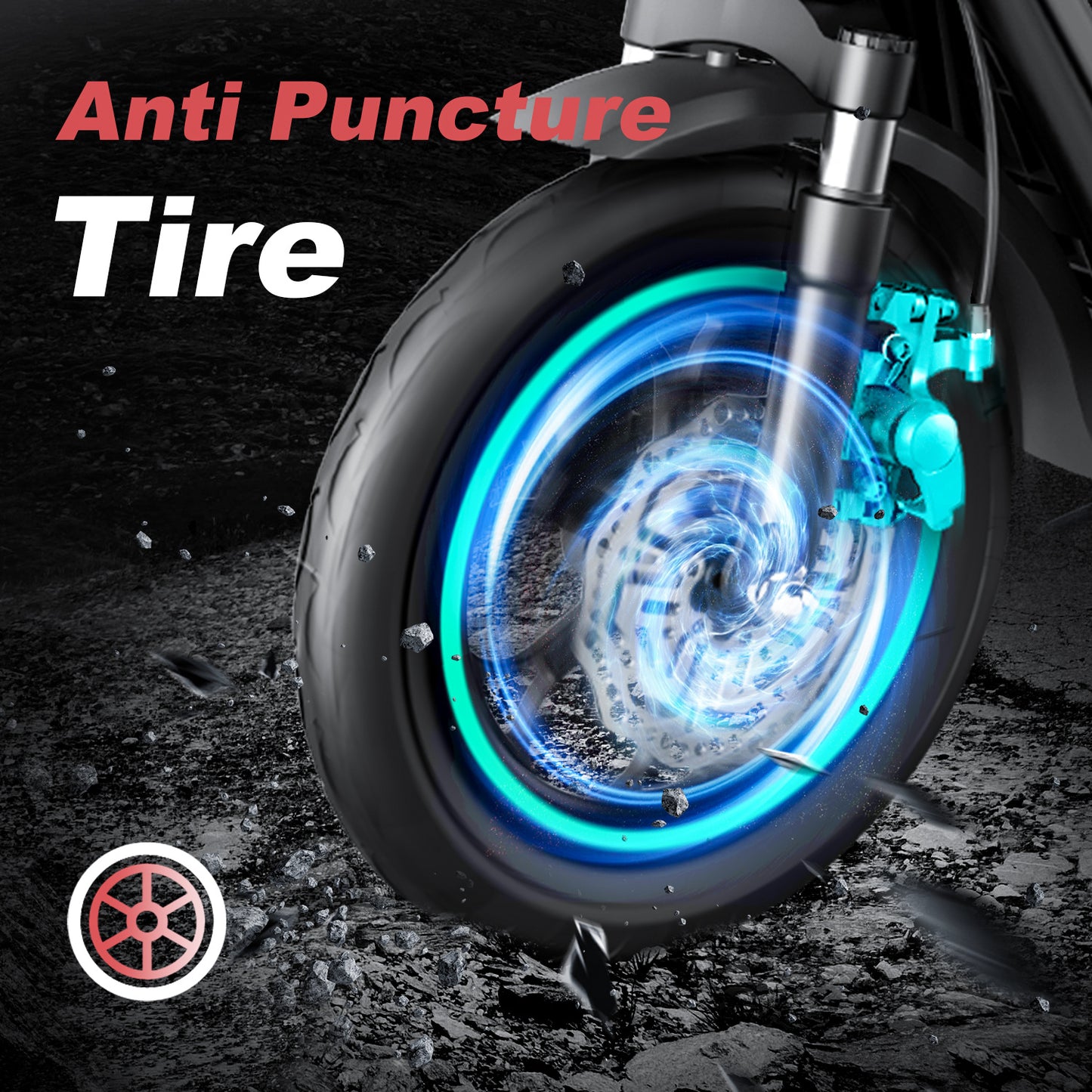 Trottinette électrique 500 W batterie 48 V 15 Ah jusqu'à 35–45 km/h autonomie 35–40 km