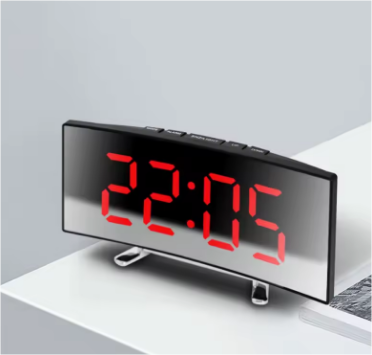 Elektronische Uhr, Wecker, Tischuhr, Spiegeluhr