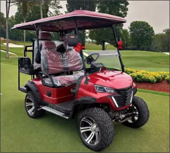 Voiturette de golf 5000W, jusqu'à 120km d'autonomie