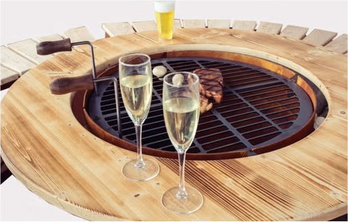 Grill und Feuerstelle