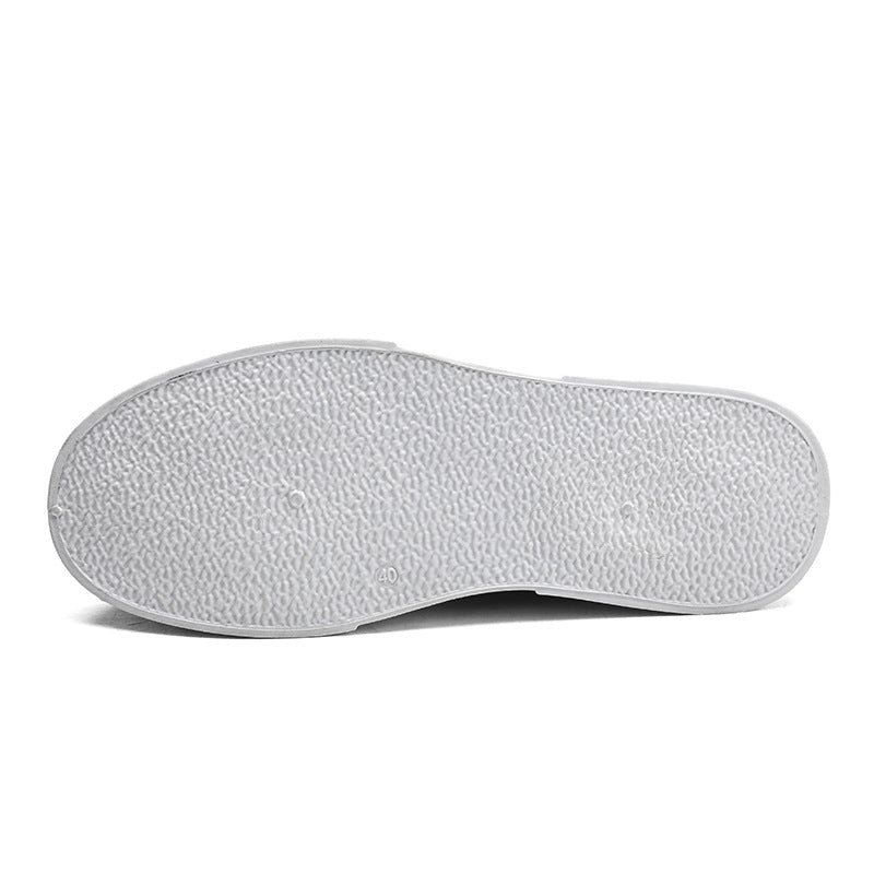Lazy Semi Slipper Shoes Trendy Versatile Casual Canvas Shoes