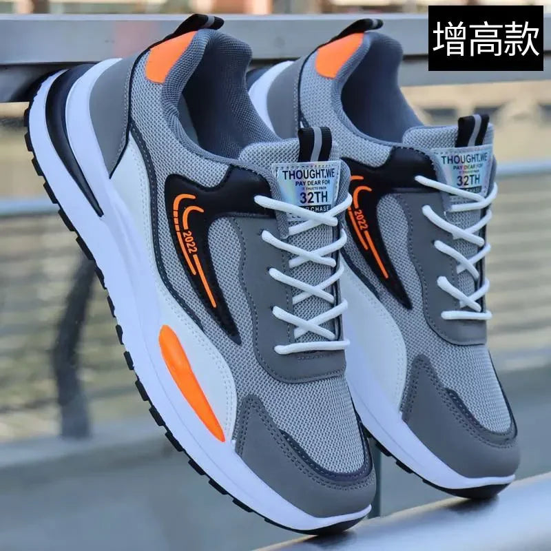 Herren Outdoor Running Tennisschuhe Warme Schnür-Sneakers mit rutschfester Sohle