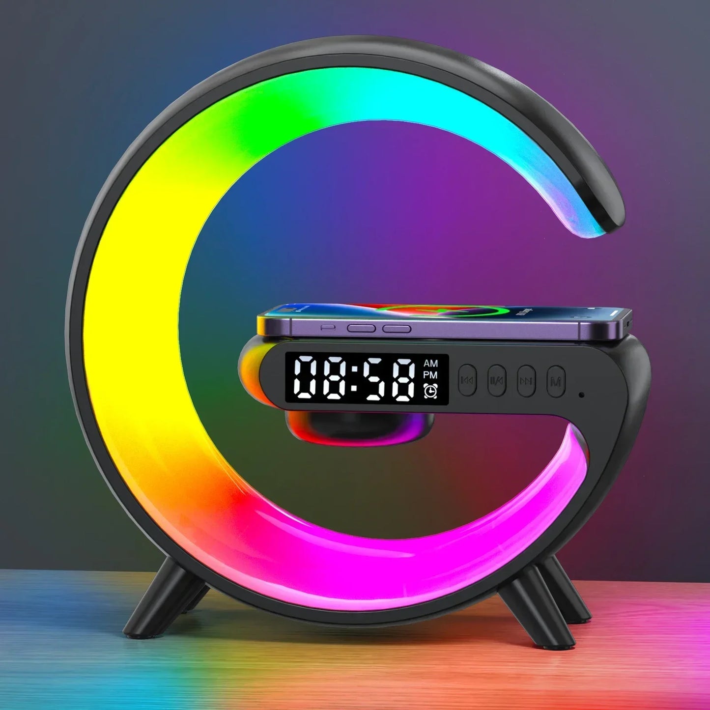 Multifunktions Ladegerät drahtlos RGB Licht