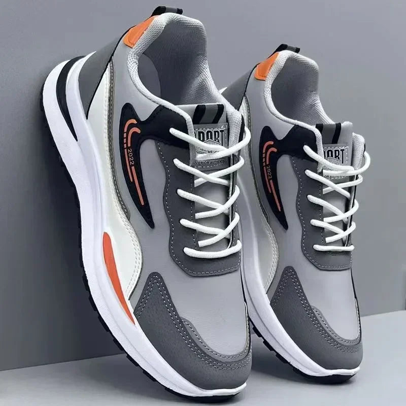 Herren Outdoor Running Tennisschuhe Warme Schnür-Sneakers mit rutschfester Sohle
