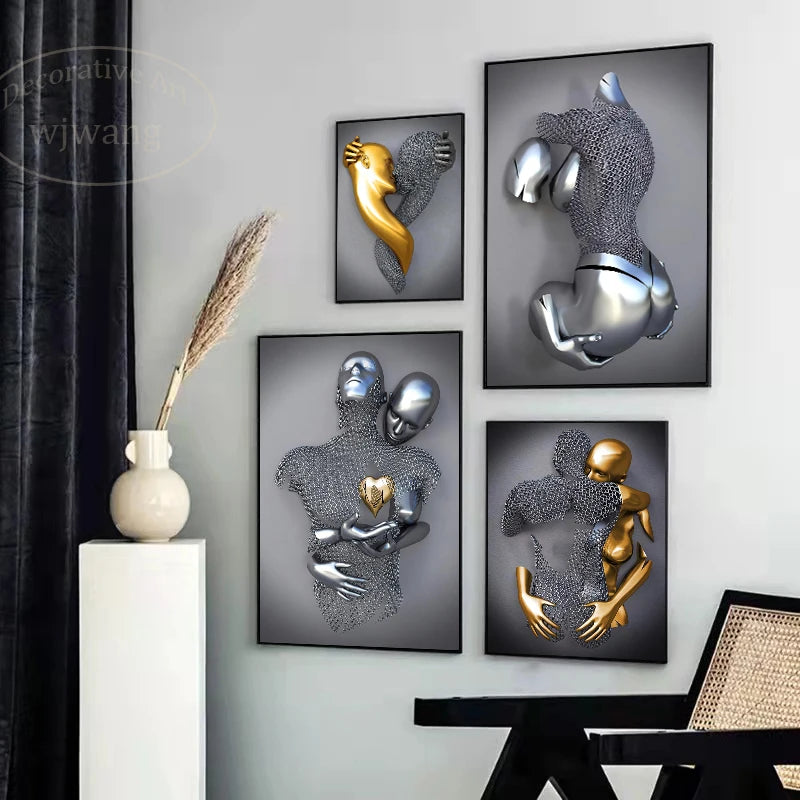 Romantische Kunst Malerei Wand Bilder Für Wohnzimmer