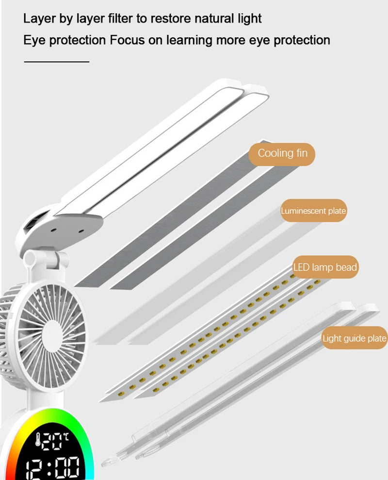Wiederaufladbare LED-Tischlampe