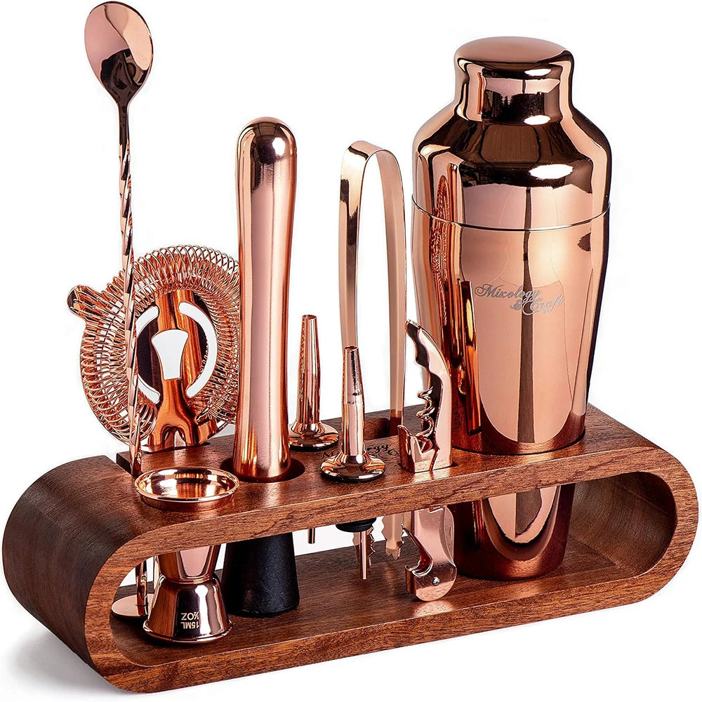 Barkeeper-Set, 10-teiliges Bar-Werkzeug-Set