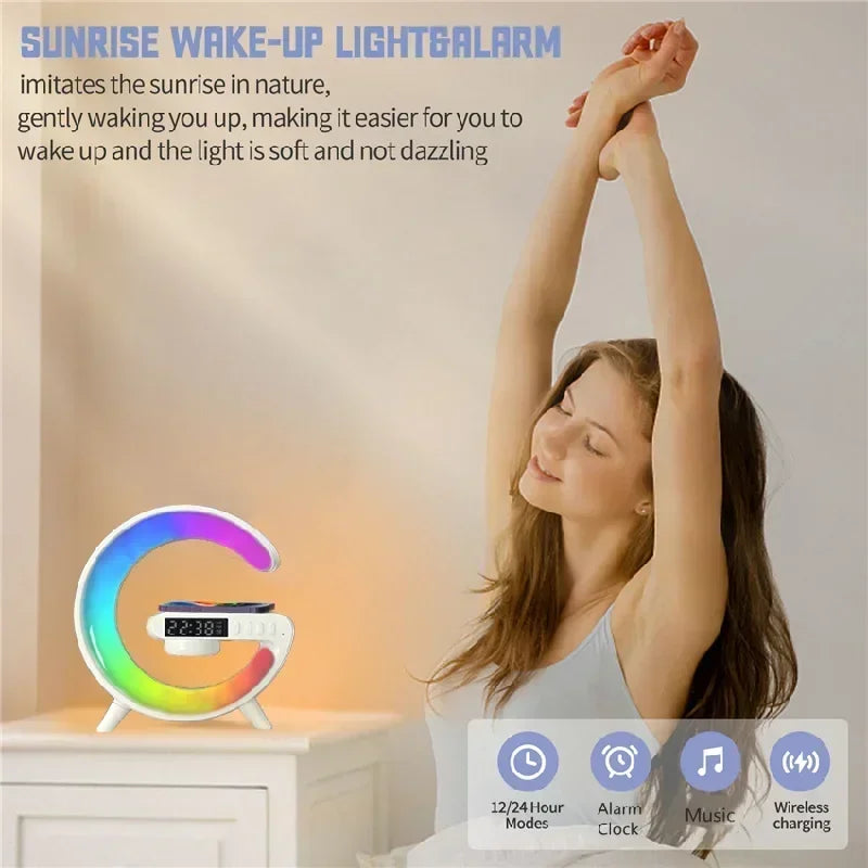 Multifunktions Ladegerät drahtlos RGB Licht
