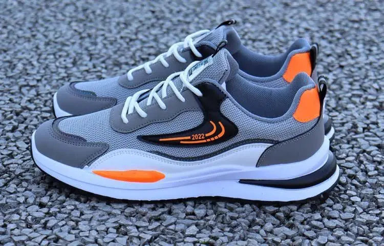 Herren Outdoor Running Tennisschuhe Warme Schnür-Sneakers mit rutschfester Sohle