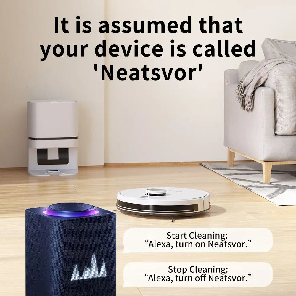 Roboterstaubsauger 2,8 l Lasernavigation APP-Steuerung Alexa und Google Home