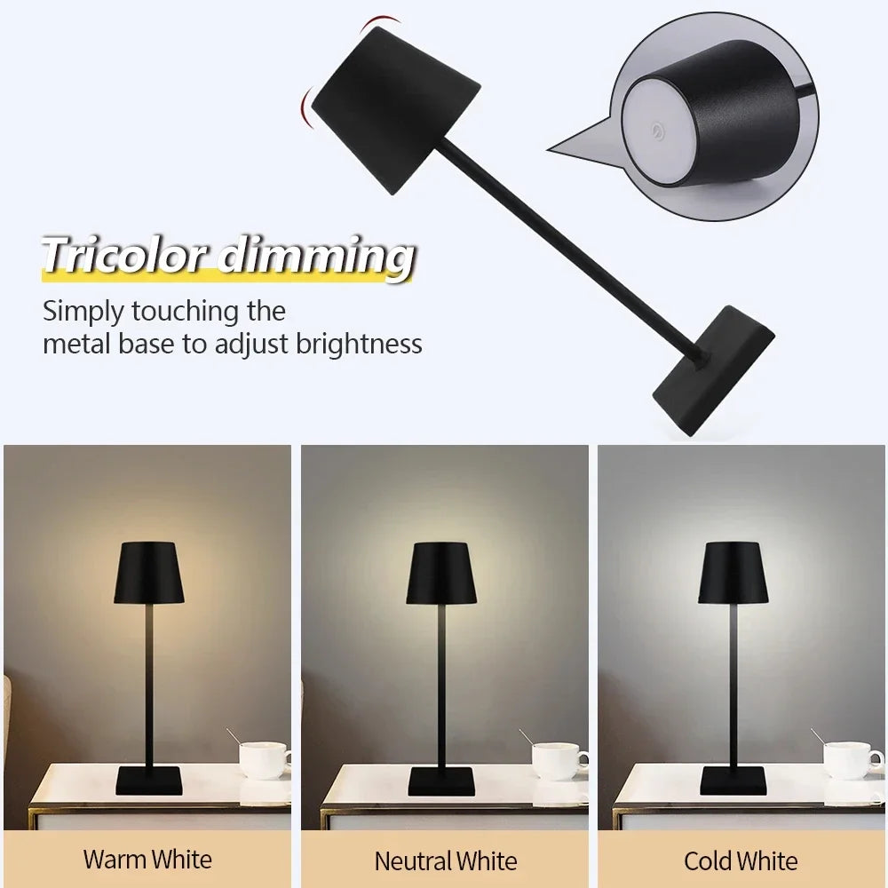 LED Schreibtisch Lampe USB Aufladbar