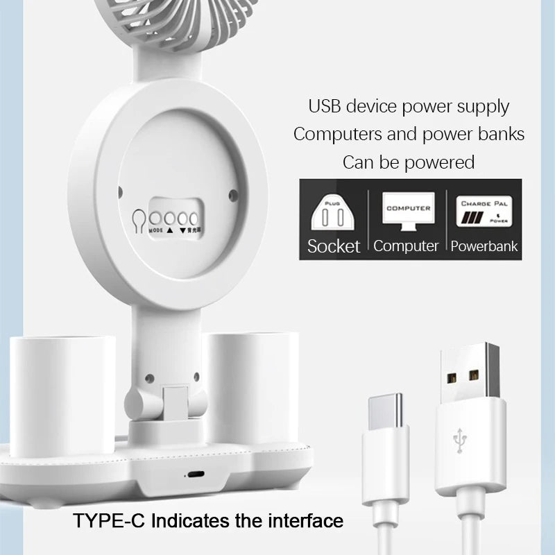 Wiederaufladbare LED-Tischlampe