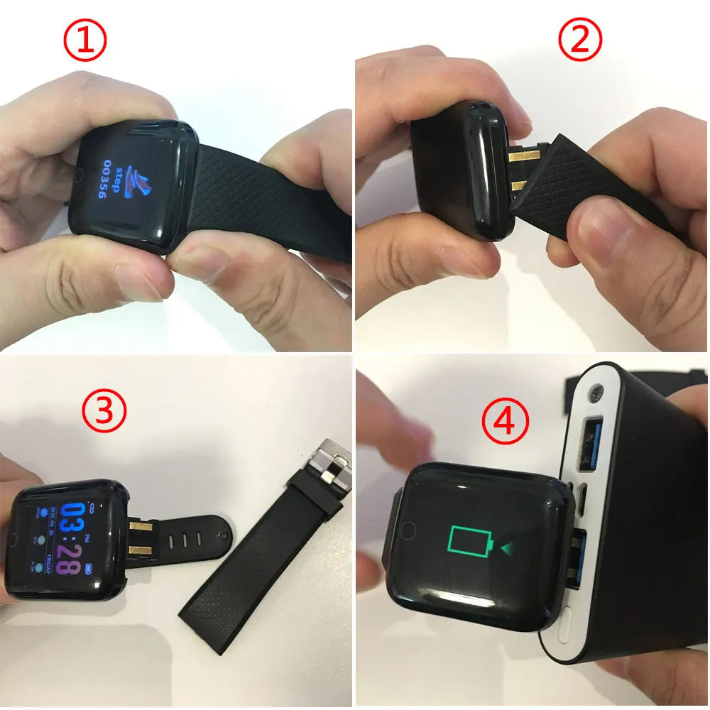 Smartwatch für Sportliche Momente, misst auch den Puls beim Sex