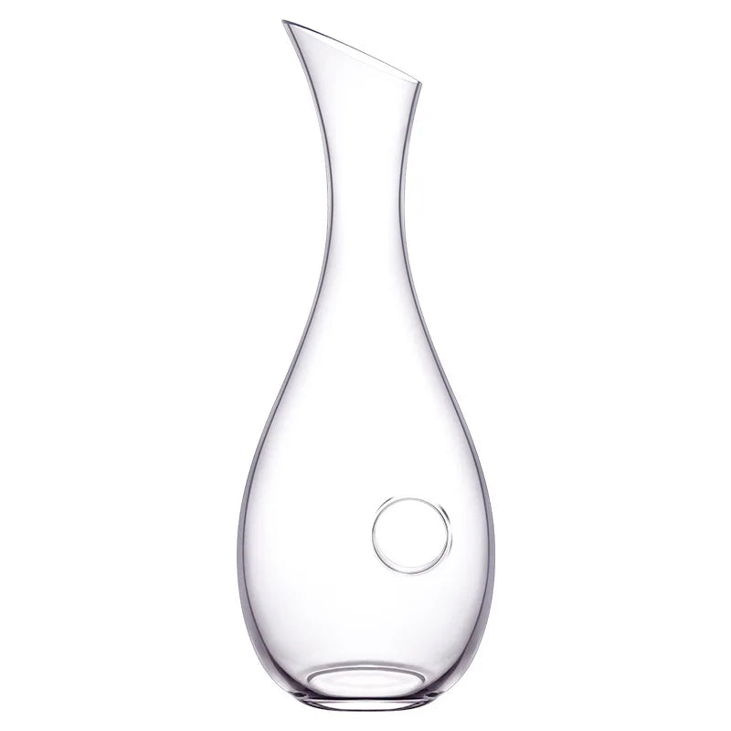 Dekanter im Schneckenstil, Rotweinkaraffe, bleifreies Glas
