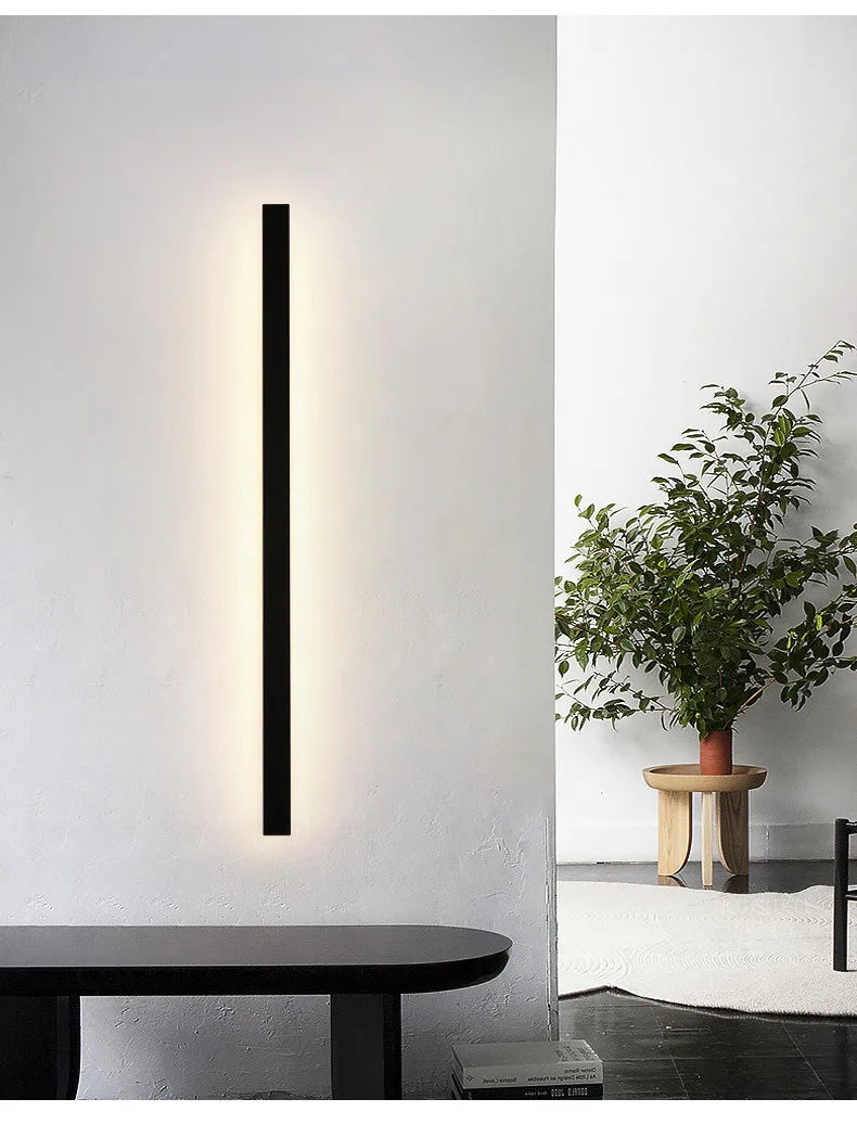 Wasserdichte Außenwandleuchte LED-Streifen Gartenlampe, Wandleuchte