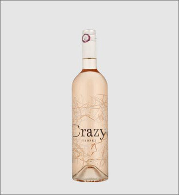 Crazy Tropez Rosé in Standart und 1,5 Liter blassrosa Farbe mit lachsfarbenen Reflexen