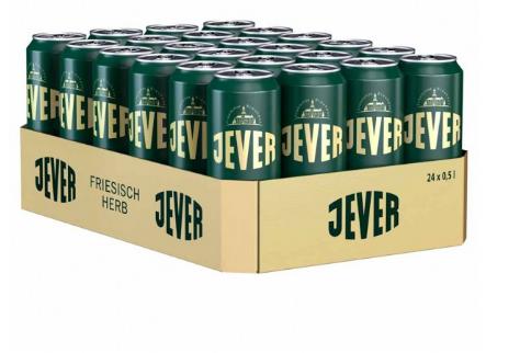 24x Jever Pilsner Bier je 0,5L DOSE = 12L