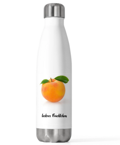 600ml Isolierflasche Marille