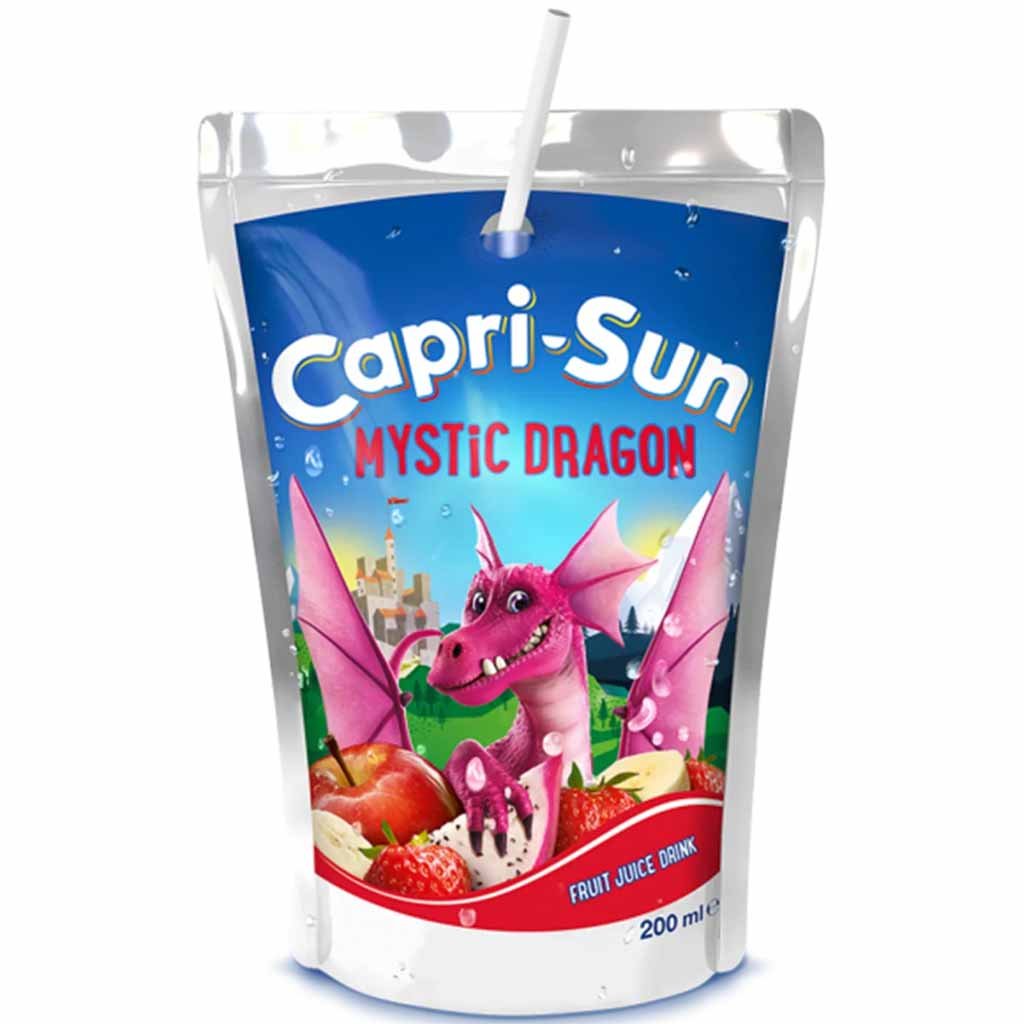 10x Capri-Sun Mystic Dragon 200ml=2L MHD:31.5.26