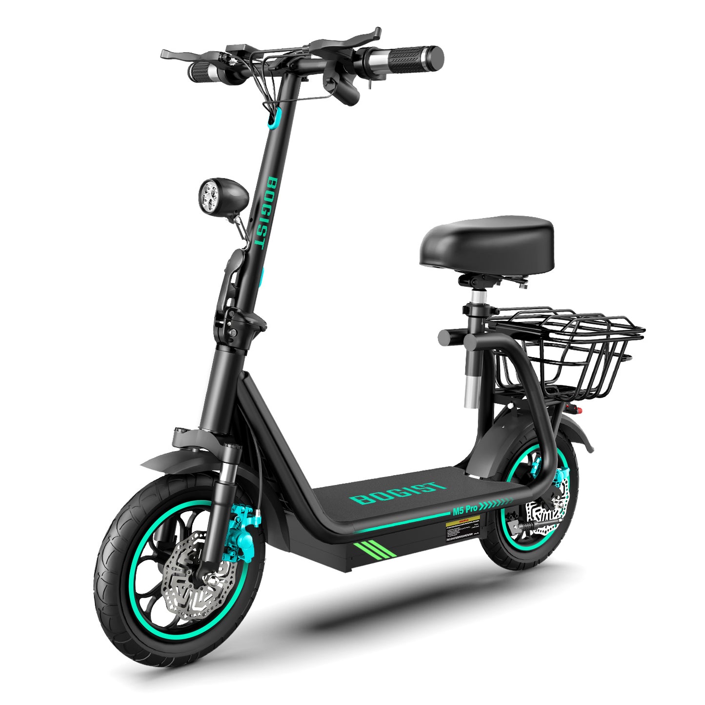 Trottinette électrique 500 W batterie 48 V 15 Ah jusqu'à 35–45 km/h autonomie 35–40 km