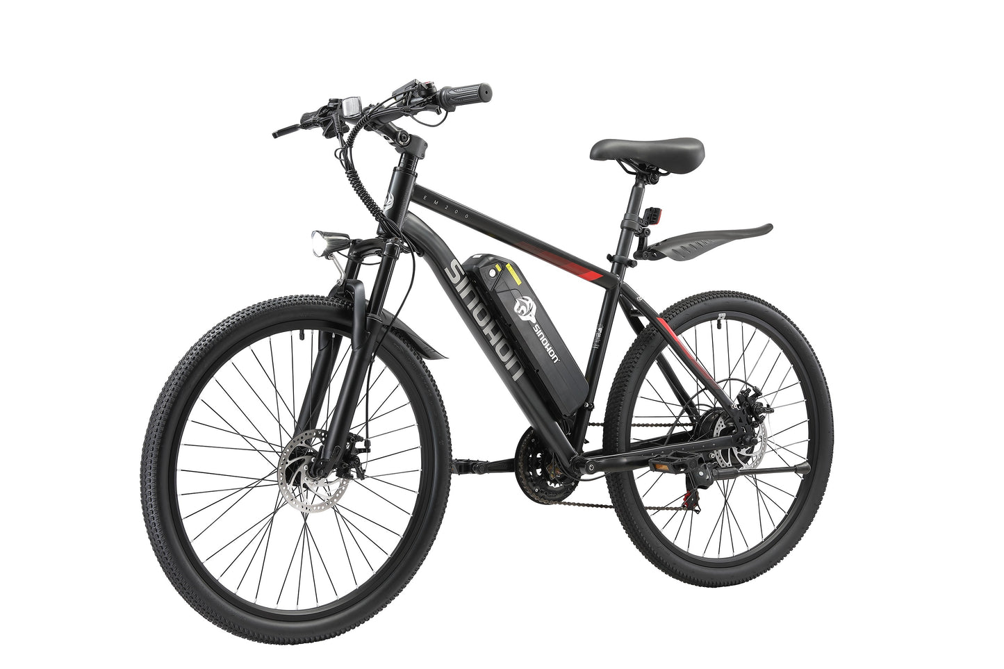 Vélo électrique EM200, moteur 500 W, batterie 48 V 10,4 Ah, 26 pouces