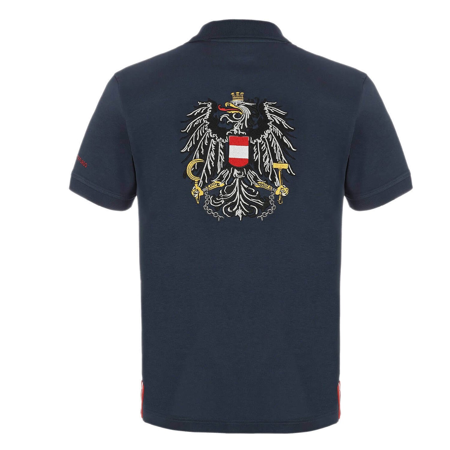 Herren Poloshirt "Österreich", Blau