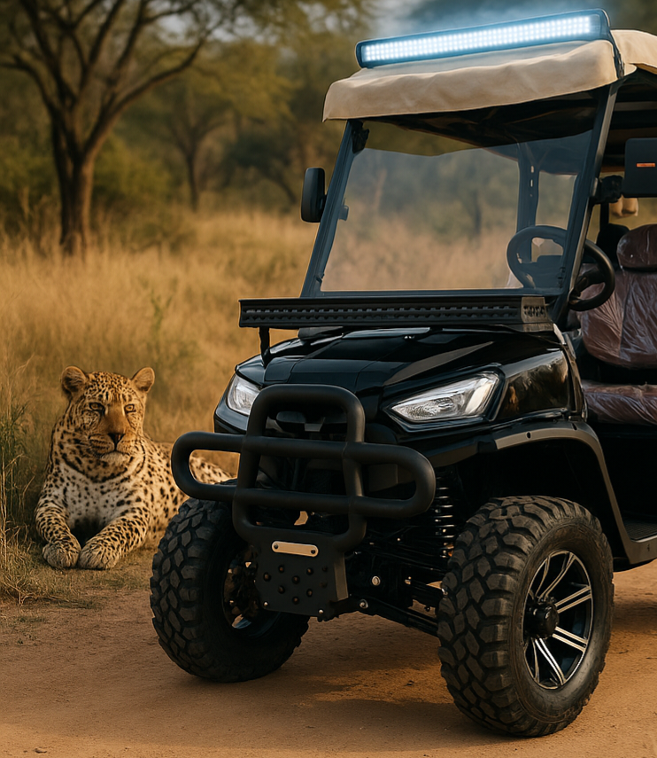 Golf car 5000W, up to 120km range