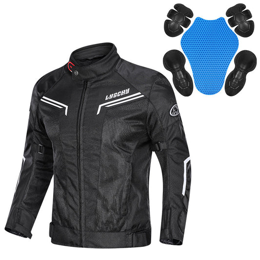 Veste et pantalon de moto en maille pour homme et femme