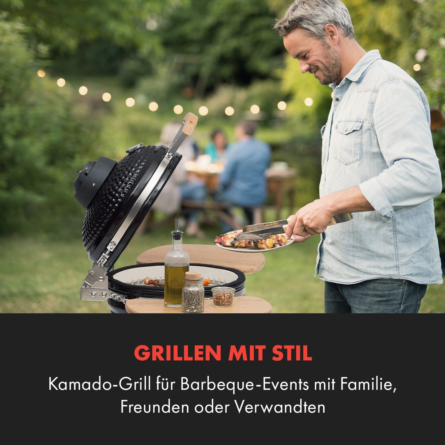 Queensize Kamado Grill