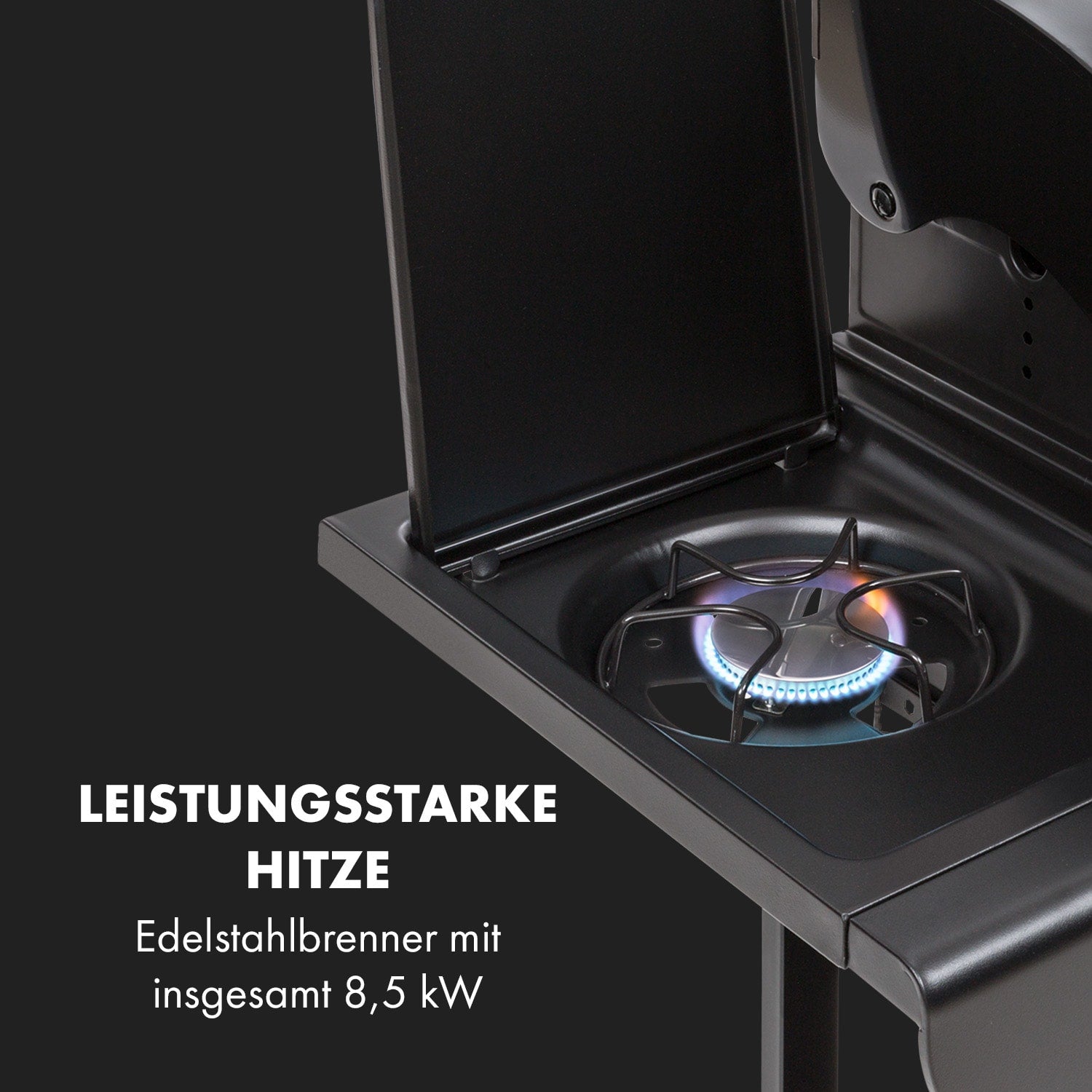 Hot & Hot Gasgrill 8,5kW schwarz
