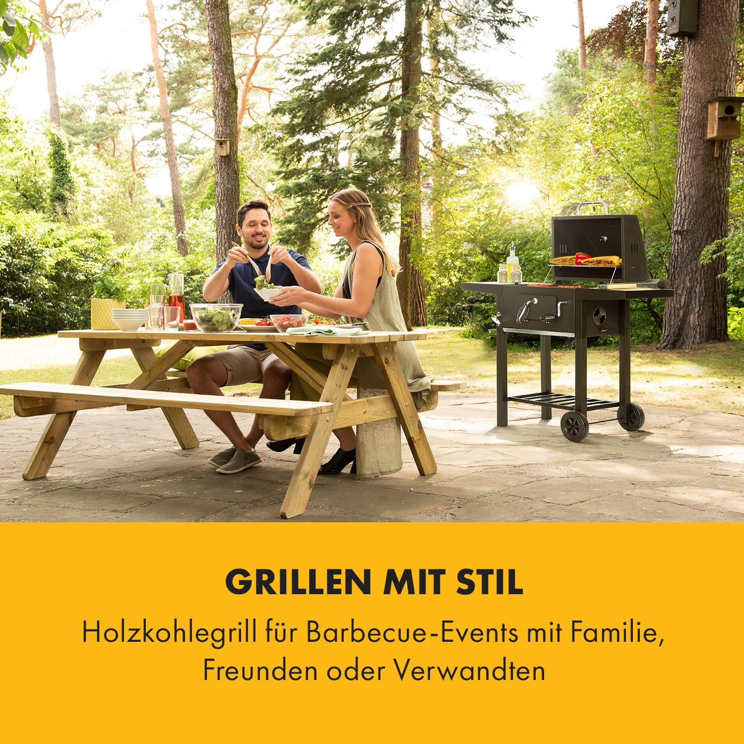 Meat Machine Holzkohlegrill