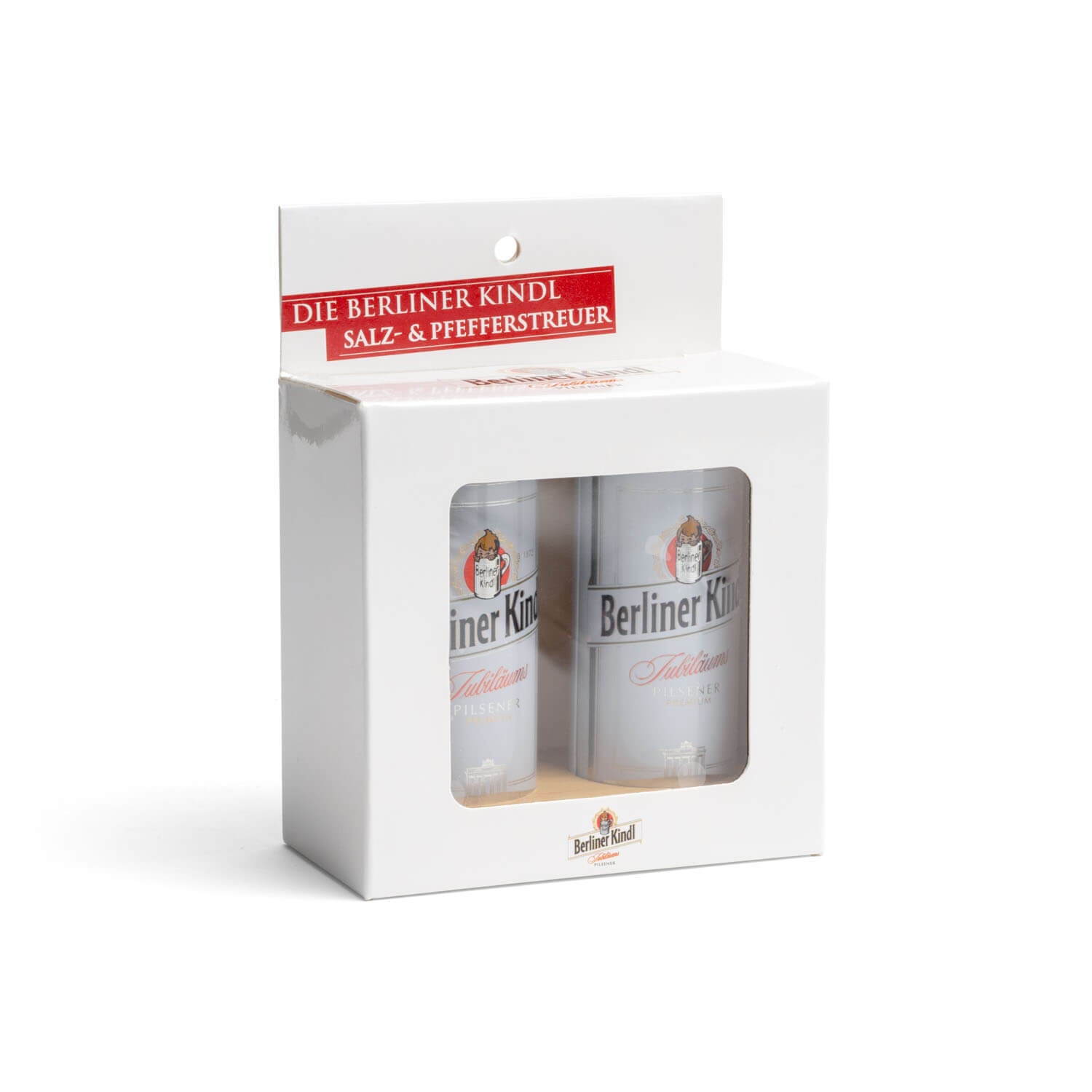 Berliner Kindl Salz- und Pfefferstreuer