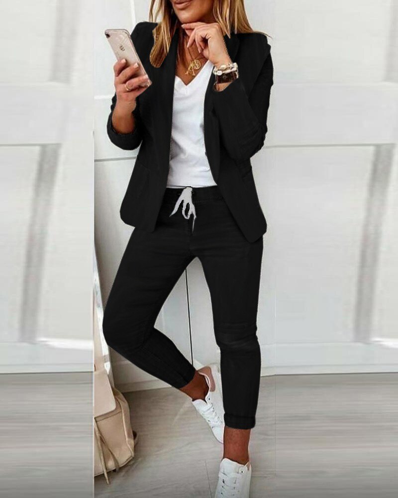 MW | Zweiteiliger blazer anzug set