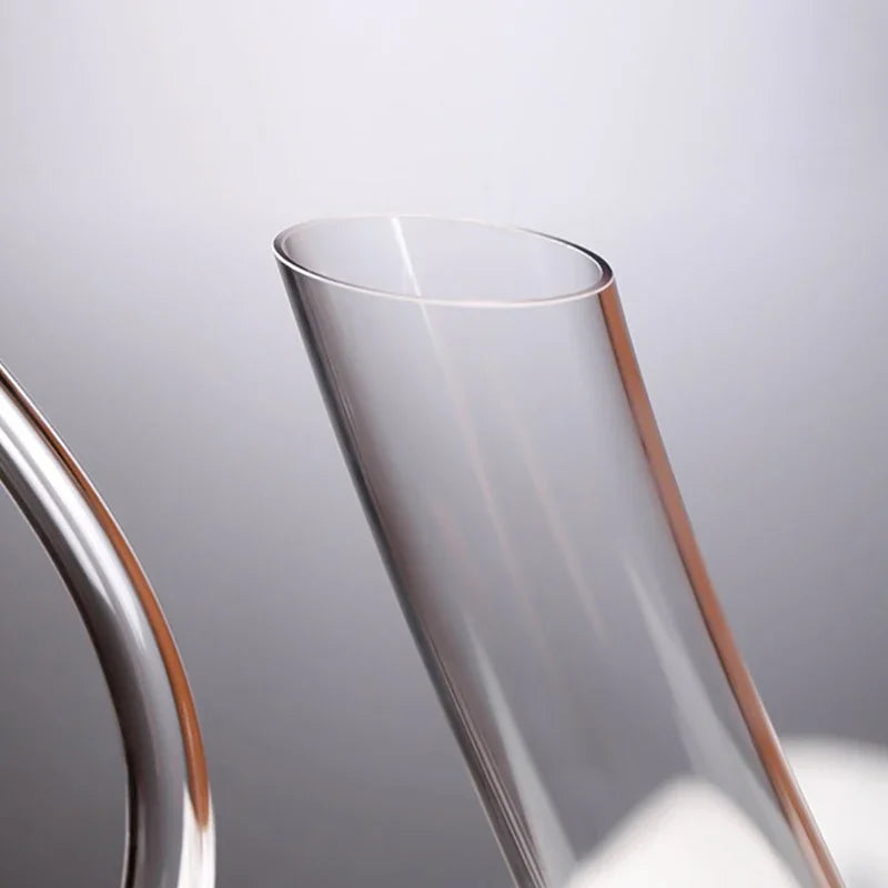 1500ML Big Decanter Handmade Crystal Red Wine Brandy Champagne Glasses Decanter Bottle Jug Pourer Aerator For Family Bar