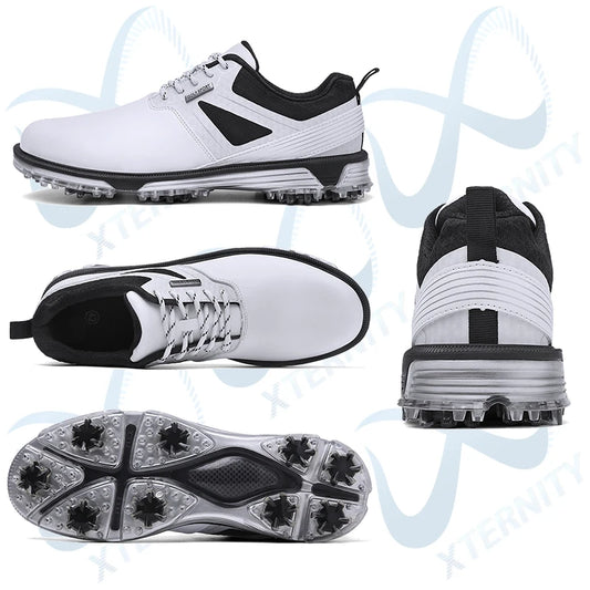 Klassische Freizeit-Golfschuhe für Herren, professionell. wasserdicht und bequem
