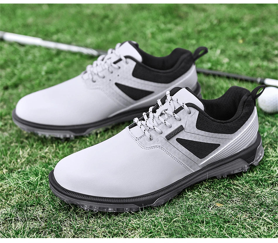 Klassische Freizeit-Golfschuhe für Herren, professionell. wasserdicht und bequem