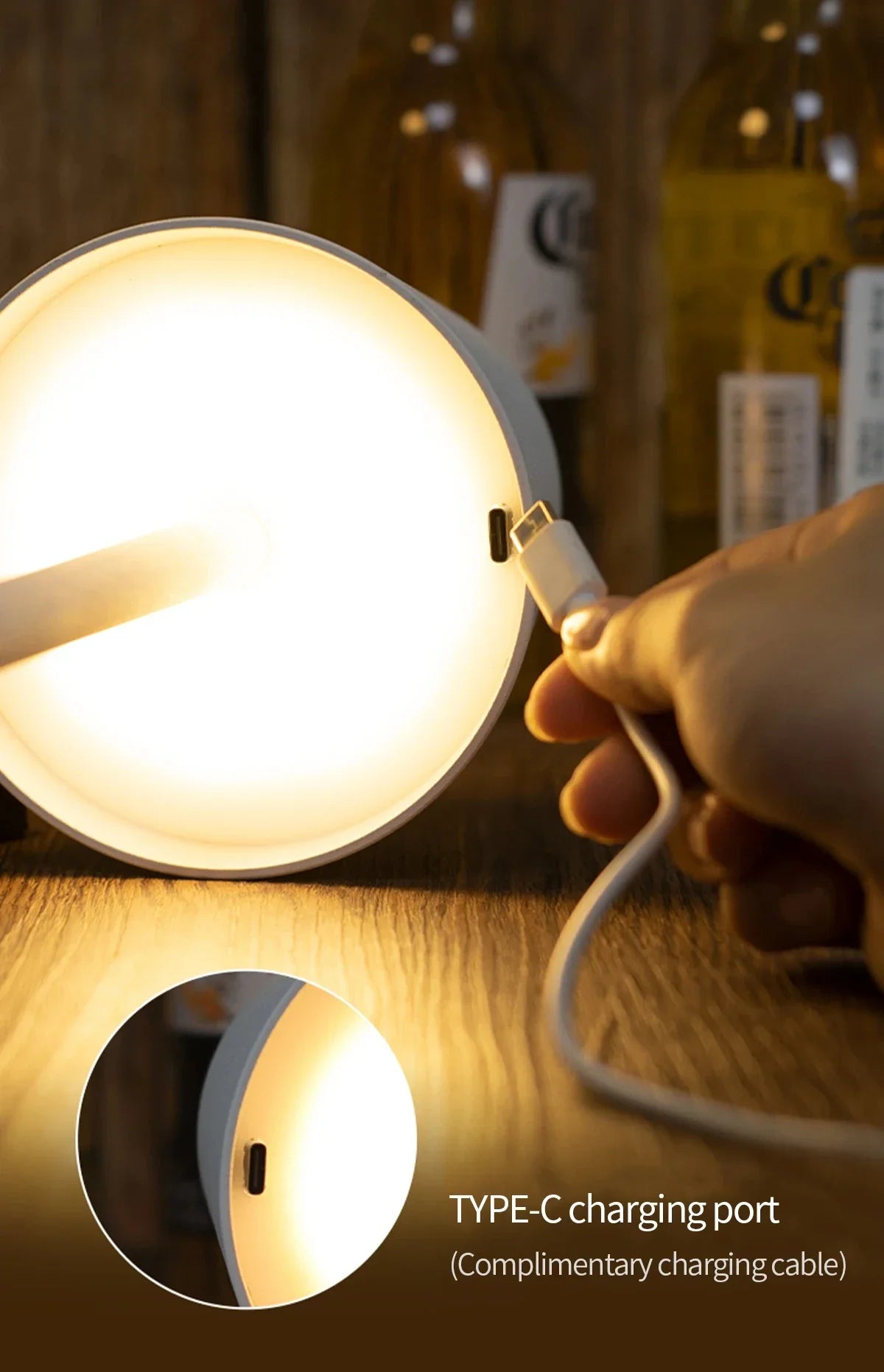 LED Schreibtisch Lampe USB Aufladbar