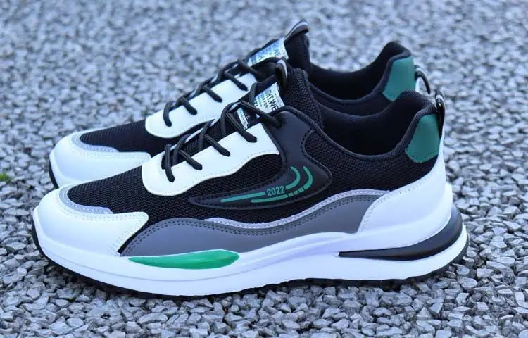Herren Outdoor Running Tennisschuhe Warme Schnür-Sneakers mit rutschfester Sohle