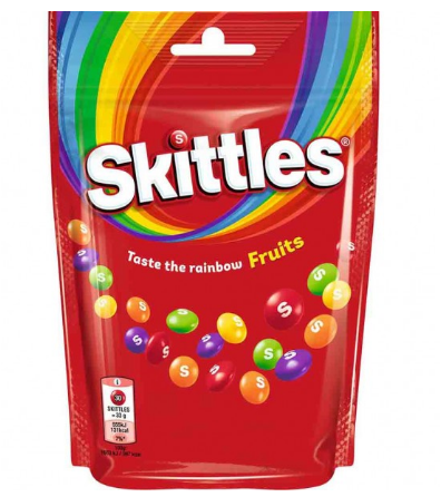 Skittles fruits Kaubonbons 136g