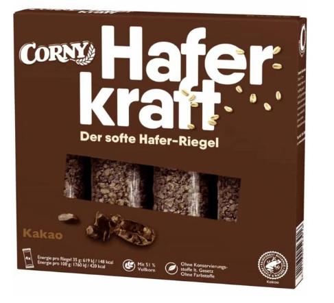 Corny Haferkraft Kakao 4er 140g
