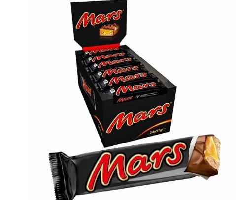 Mars Schokoriegel 24x51g=1224g