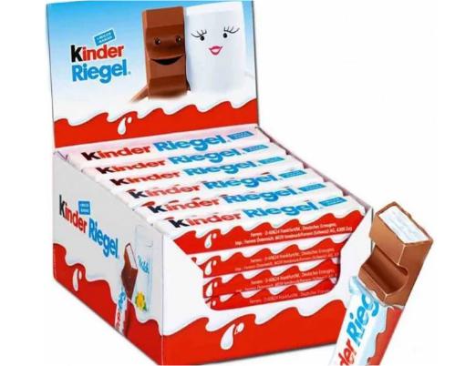 Kinder Riegel 36x 21g=756g im Thekendisplay